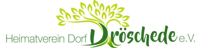 Logo des Heimatvereins Dorf Dröschede e.V. mit stilisiertem Baum